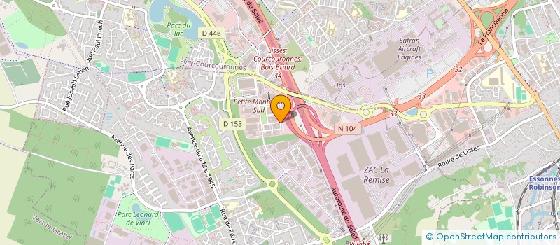 localisation de l'entreprise SOLARIS à LISSES