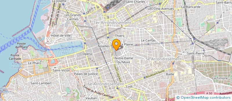localisation de l'entreprise SOLARIS  MARSEILLE