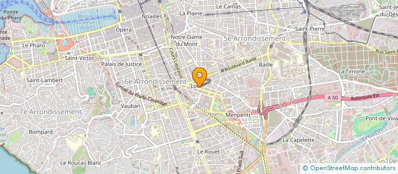 localisation de l'entreprise SOLARIS à MARSEILLE