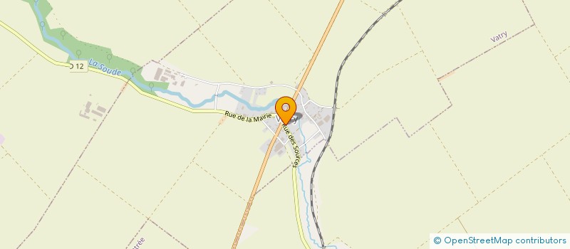 localisation de l'entreprise SOLARIS ENERGIE CF  VATRY