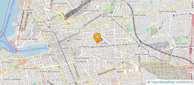localisation de l'entreprise SOLARIS PROGRESSUS à MARSEILLE