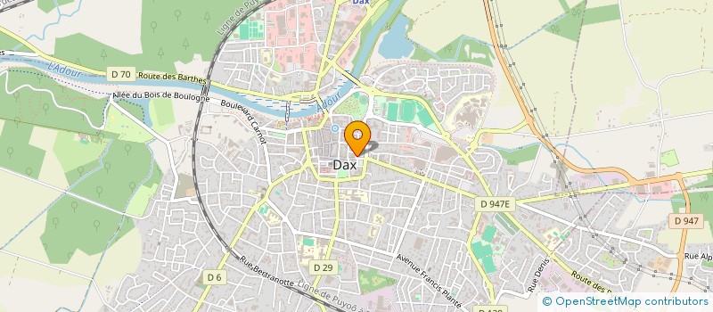 localisation de l'entreprise SOLARISA à DAX