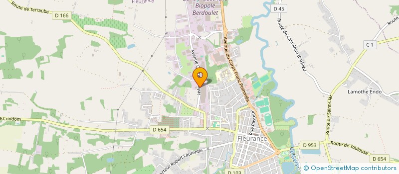 localisation de l'entreprise SOLARISE TOIT  FLEURANCE