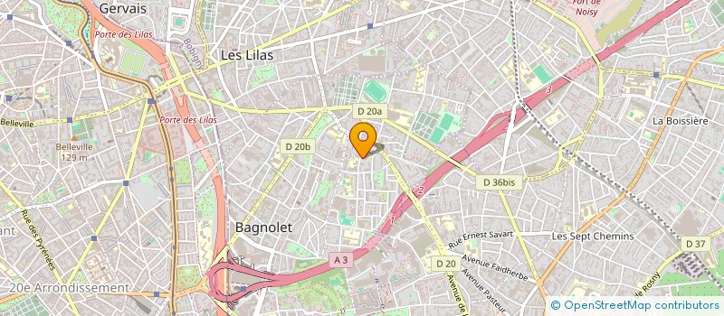 localisation de l'entreprise SOLARISK CONSULTING à BAGNOLET
