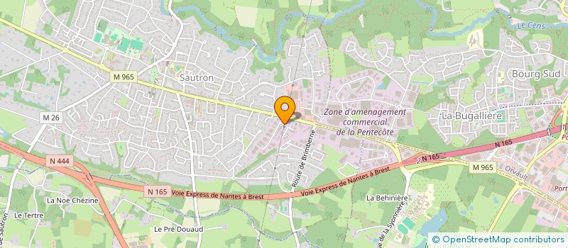 localisation de l'entreprise SOLARISQ à SAUTRON