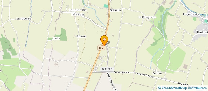 localisation de l'entreprise SOLARIT  LOUPIAC-DE-LA-REOLE