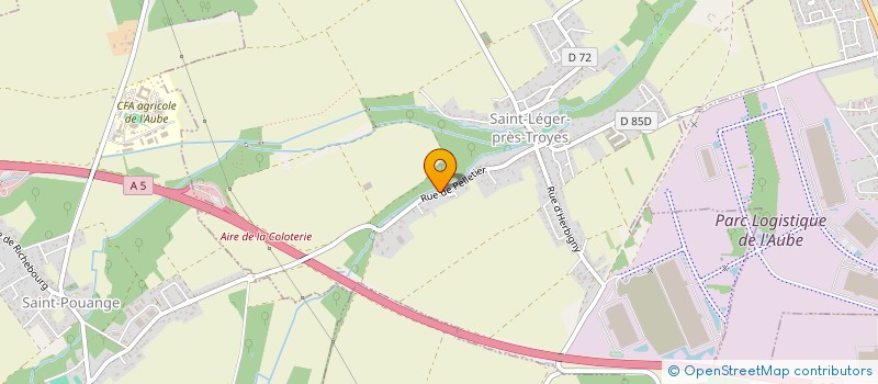 localisation de l'entreprise SOLARITE INVEST  SAINT-LEGER-PRES-TROYES