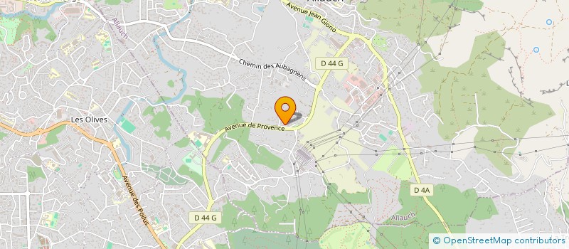 localisation de l'entreprise SOLARIUS  ALLAUCH