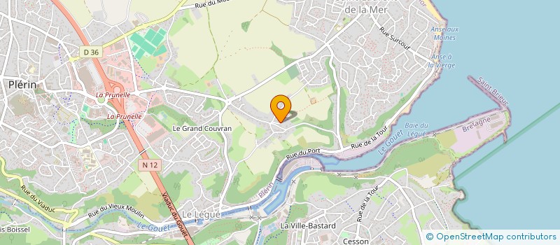 localisation de l'entreprise SOLARIUS  PLERIN