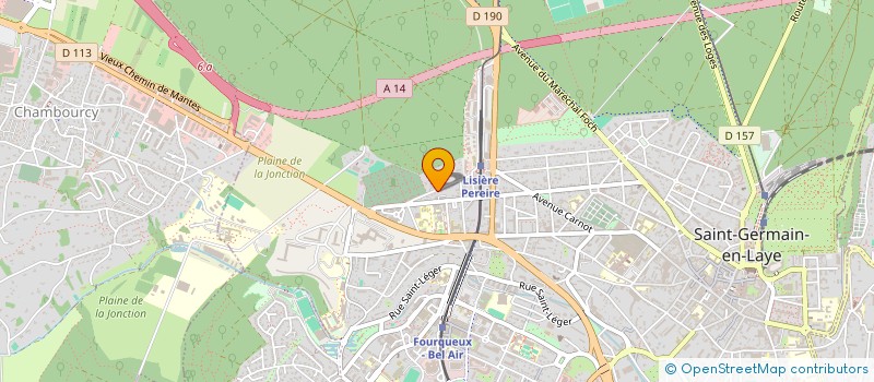 localisation de l'entreprise SOLARIX FRANCE à SAINT-GERMAIN-EN-LAYE