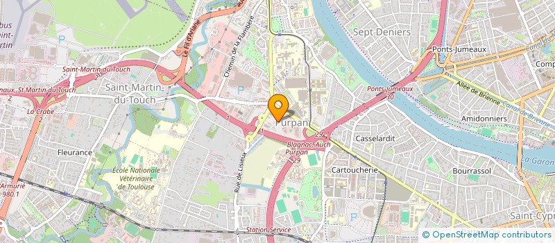 localisation de l'entreprise SOLARLOOP à TOULOUSE