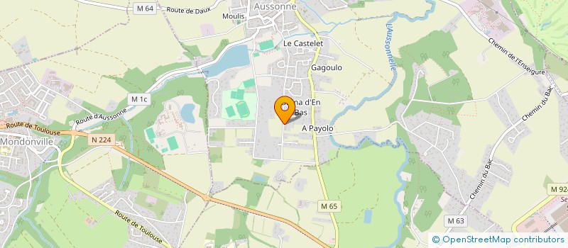 localisation de l'entreprise SOLARNET à AUSSONNE