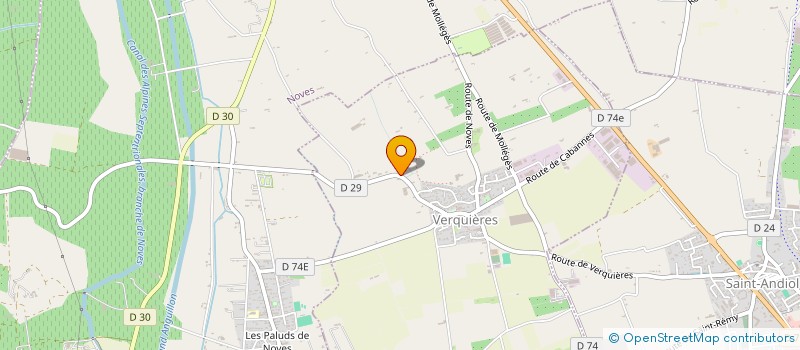 localisation de l'entreprise SOLAROBERTY  VERQUIERES