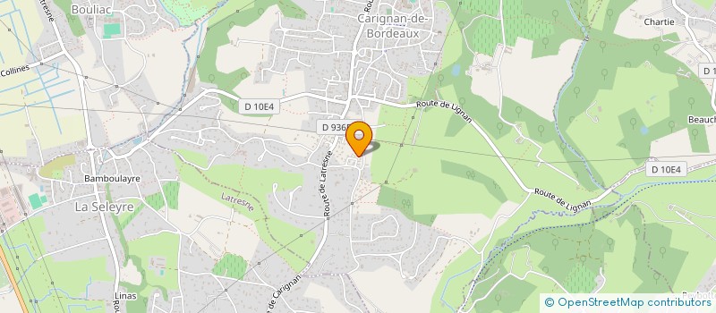 localisation de l'entreprise SOLARPART  CARIGNAN-DE-BORDEAUX