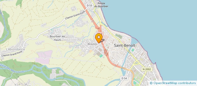 localisation de l'entreprise SOLARPLEXUS à SAINT-BENOIT