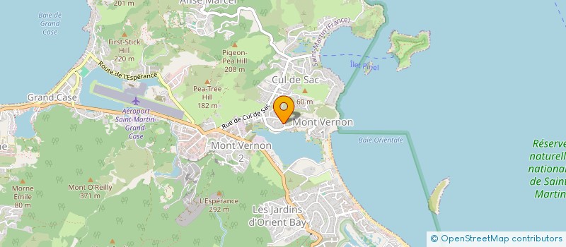 localisation de l'entreprise SOLARPROD ENVIRONNEMENT SAINT-MARTIN  SAINT MARTIN