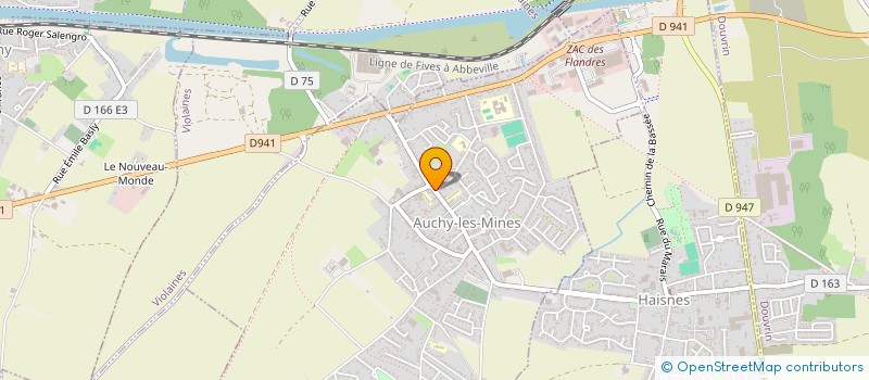 localisation de l'entreprise SOLART EVENEMENTIEL  AUCHY-LES-MINES