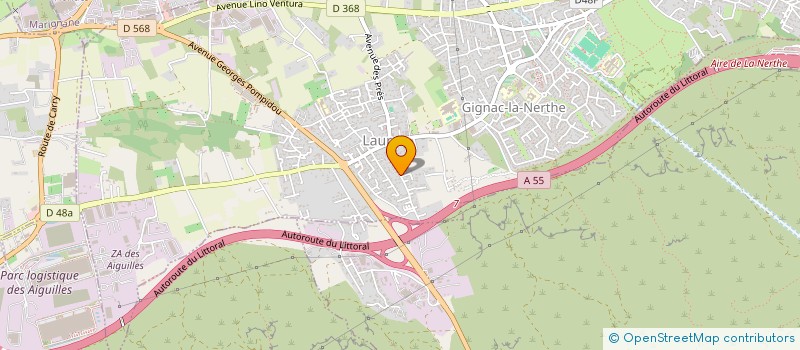 localisation de l'entreprise SOLARTECH INGENIERIE à GIGNAC-LA-NERTHE