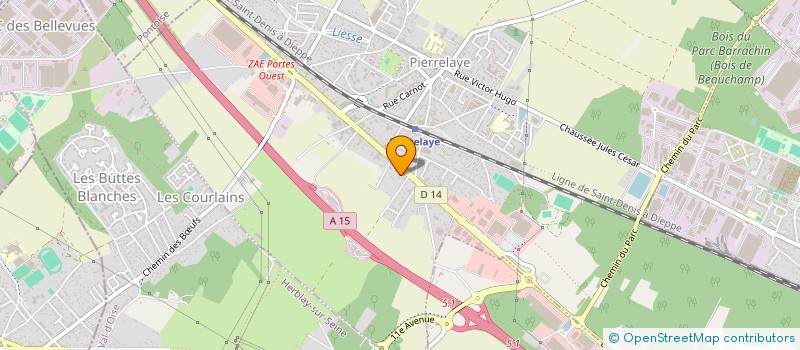 localisation de l'entreprise SOLARTHREE  ENGHIEN-LES-BAINS