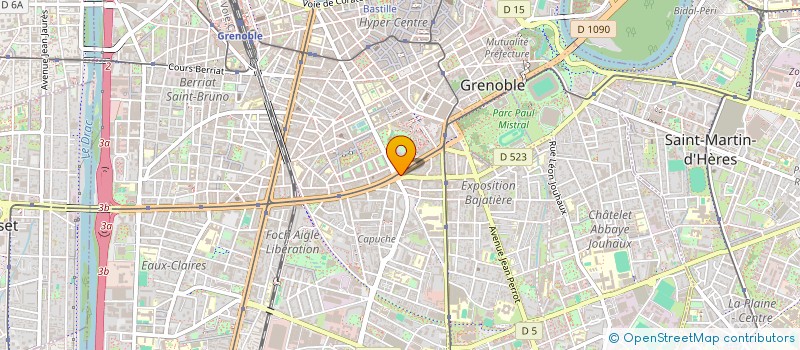 localisation de l'entreprise SOLARWORLD FRANCE à GRENOBLE