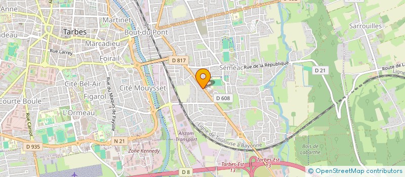 localisation de l'entreprise SOLARY  SEMEAC