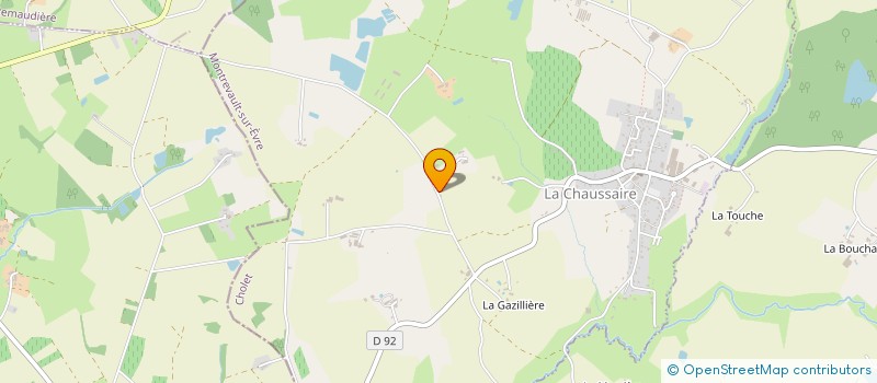 localisation de l'entreprise SOLARY-POLE  MAUGES-SUR-LOIRE