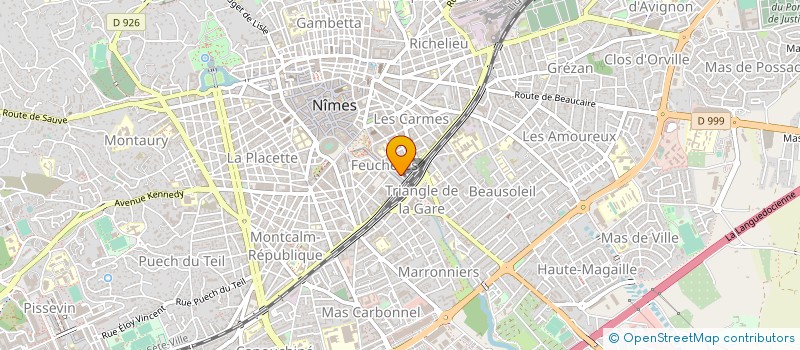 localisation de l'entreprise SOLARYS à VAUVERT
