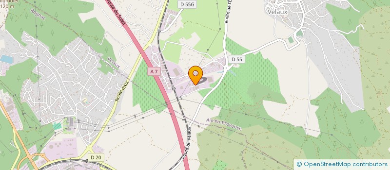 localisation de l'entreprise SOLARYS FRANCE à VELAUX