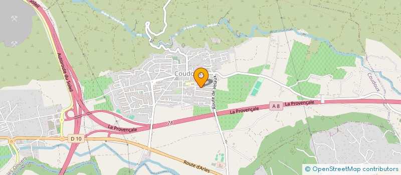 localisation de l'entreprise SOLARYS GROUP  COUDOUX