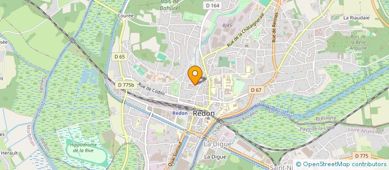 localisation de l'entreprise SOLARZ  REDON