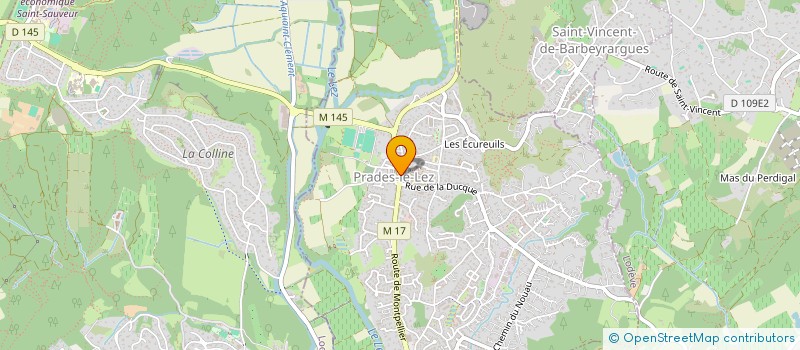 localisation de l'entreprise SOLASSI  PRADES-LE-LEZ