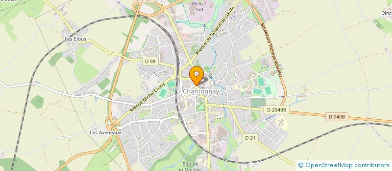 localisation de l'entreprise SOLAU à CHANTONNAY
