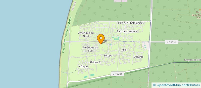 localisation de l'entreprise SOLAU  GRAYAN-ET-L'HOPITAL