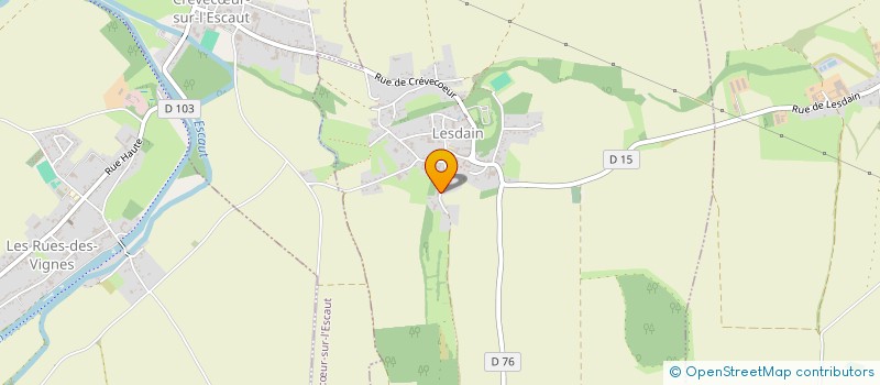 localisation de l'entreprise SOLAU  LESDAIN