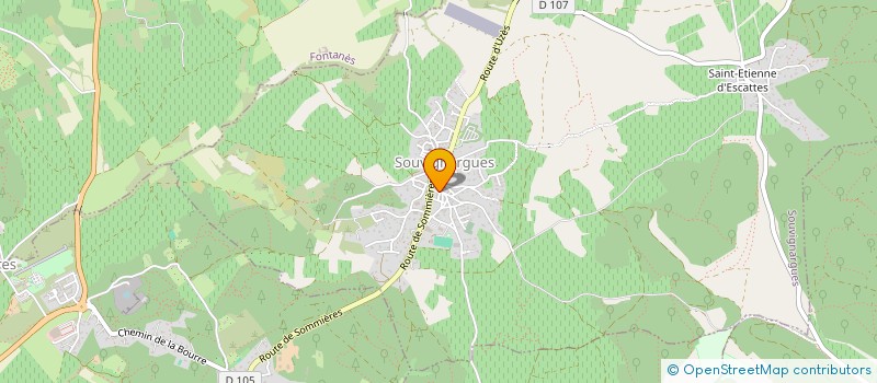 localisation de l'entreprise SOLAUCLEAN  SOUVIGNARGUES