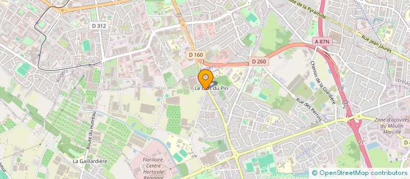 localisation de l'entreprise SOLAVERDE  LES PONTS-DE-CE