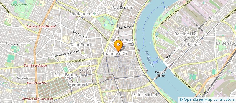 localisation de l'entreprise SOLAVERNE  BORDEAUX