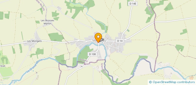 localisation de l'entreprise SOLAYA  SANCY-LES-PROVINS