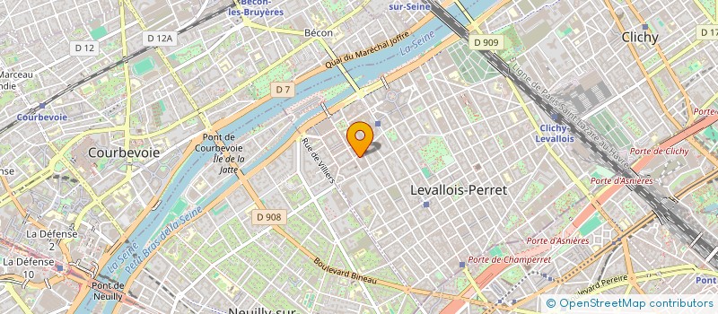 localisation de l'entreprise SOLBEC à LEVALLOIS-PERRET