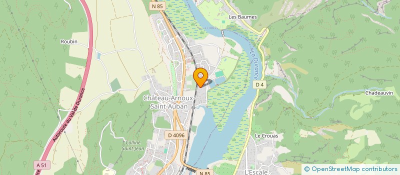 localisation de l'entreprise SOLBER CONSEIL  CHATEAU-ARNOUX-SAINT-AUBAN