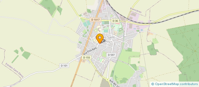 localisation de l'entreprise SOLBORD à ESTREES-SAINT-DENIS
