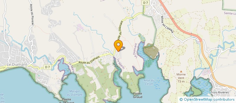 localisation de l'entreprise SOLBYTECH  LE DIAMANT