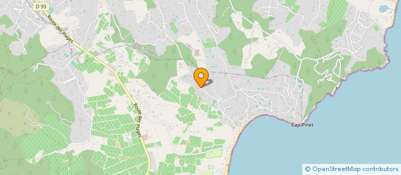 localisation de l'entreprise SOLCAN  RAMATUELLE