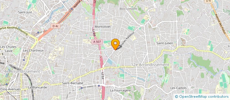 localisation de l'entreprise SOLCANI à MARSEILLE