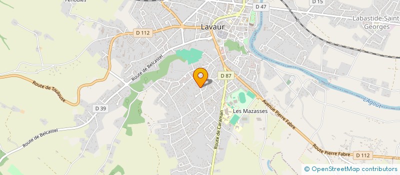 localisation de l'entreprise SOLCORP TARN à GIROUSSENS