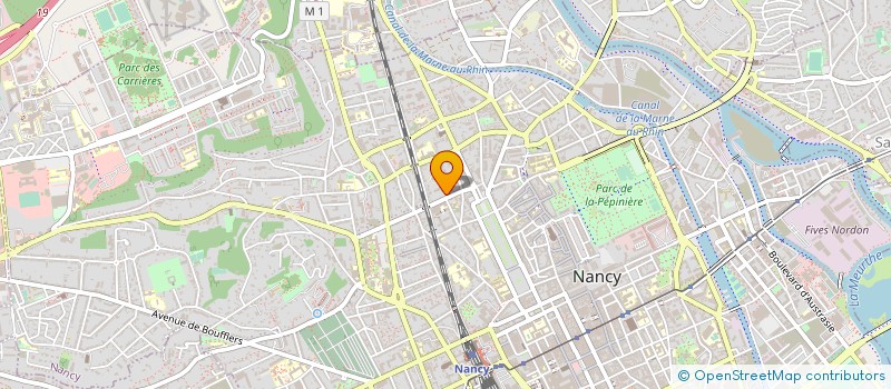 localisation de l'entreprise SOLD  NANCY