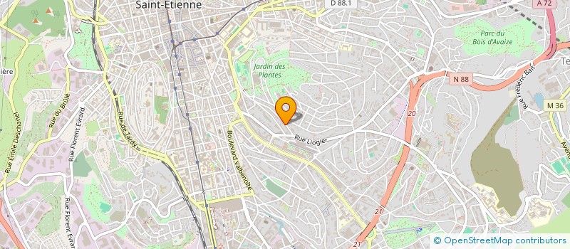 localisation de l'entreprise SOLD ART  SAINT-ETIENNE