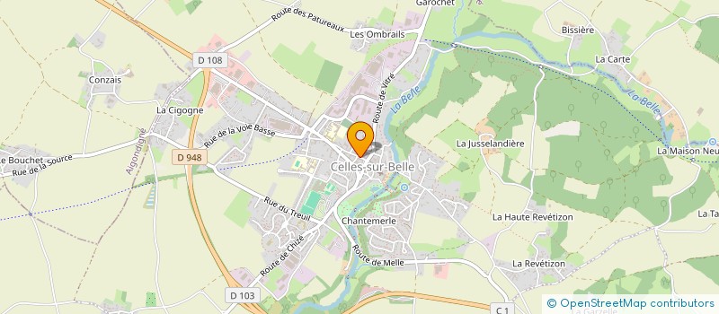 localisation de l'entreprise SOLD OUT  CELLES-SUR-BELLE