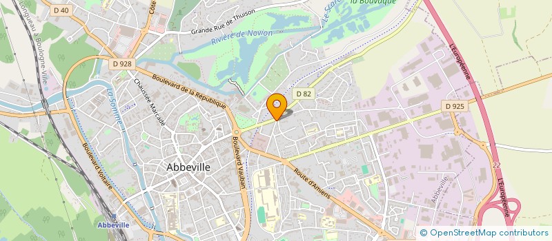 localisation de l'entreprise SOLDATS D'ODIN OFFICIELS FRANCE à ABBEVILLE