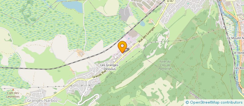 localisation de l'entreprise SOLDAVINI  GRANGES-NARBOZ